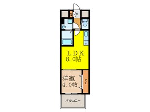 ライフステ－ジ江坂南の物件間取画像